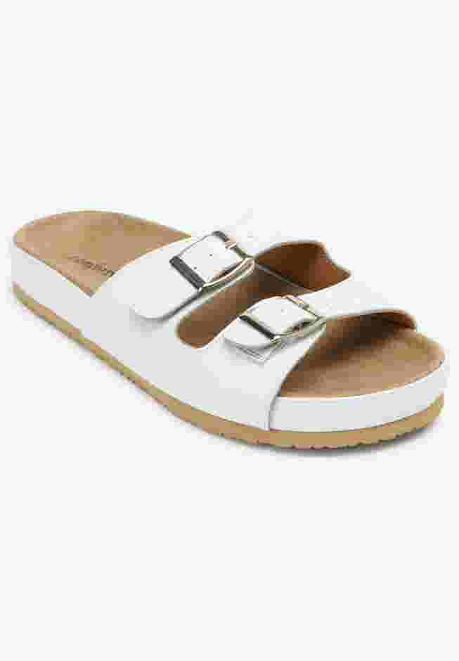 The Maxi Slip On Footbed Sandal image number 1