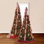 Fully Decorated Pre-Lit 7&frac12;' Pop-Up Christmas Tree image number null