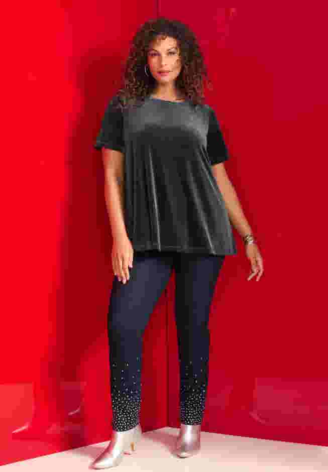 Velour Swing Tee image number 0