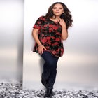 Velour Swing Tee image number null