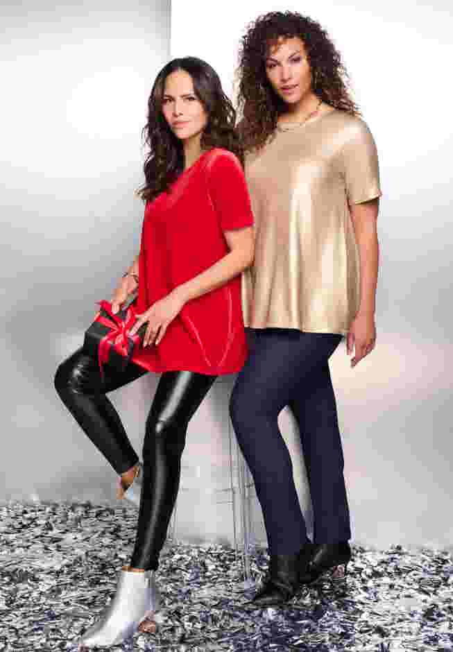 Velour Swing Tee image number 3
