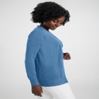 Button Front Cashmere Cardigan image number null