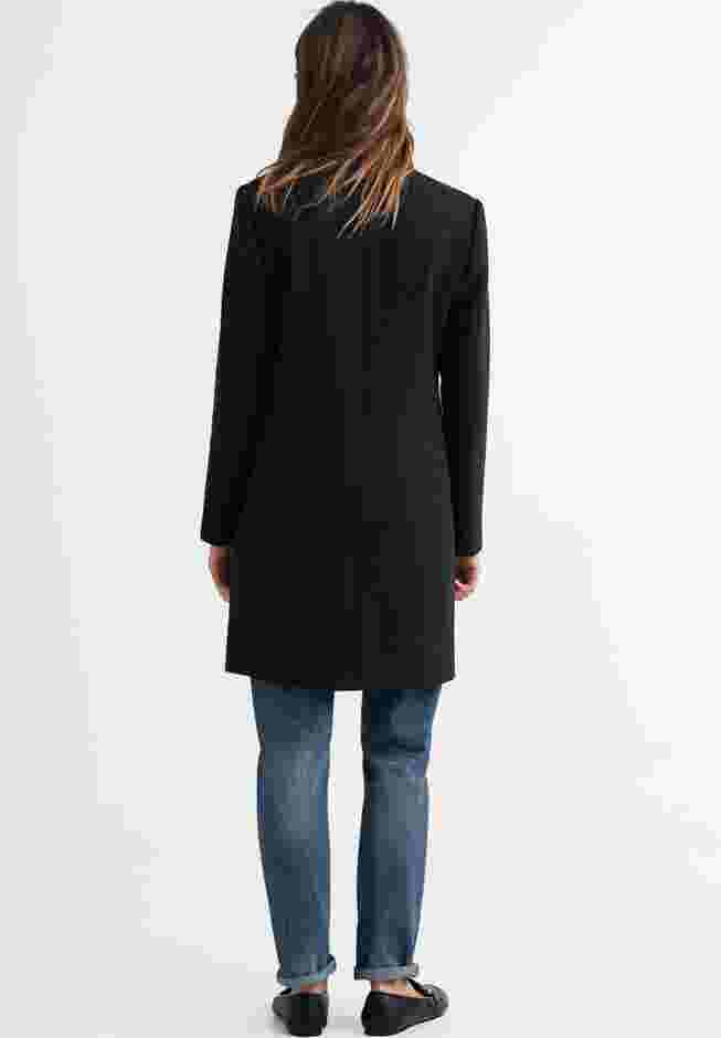 Classic Wool-Blend Coat image number 1