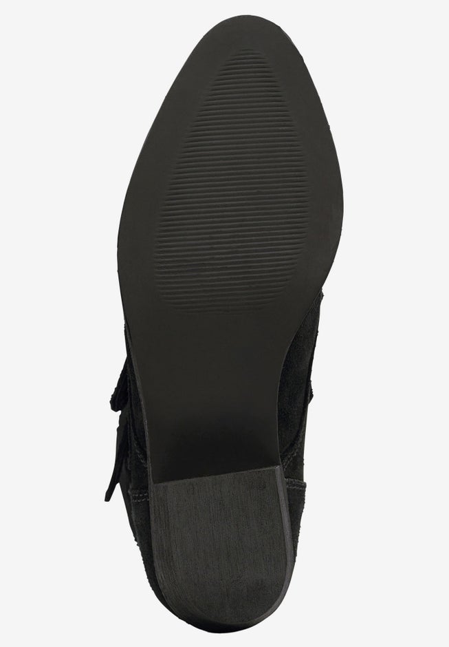 Two Buckle Suede Bootie image number 2