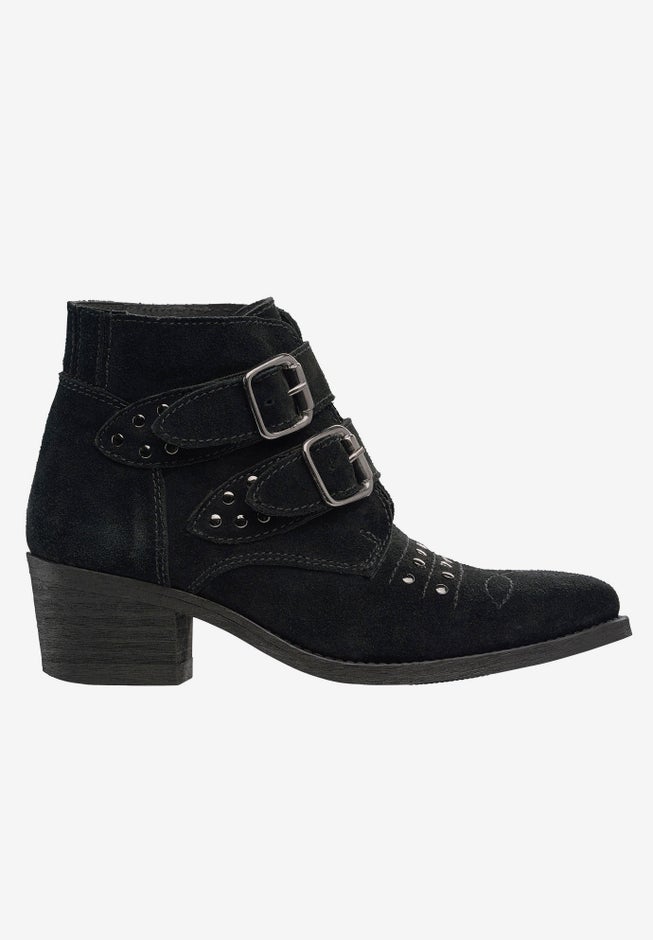 Two Buckle Suede Bootie image number 0