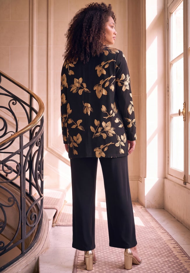 Ultrasmooth&reg; Fabric Long Sleeve Cardigan image number 1