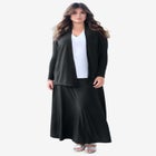 Ultrasmooth® Fabric Long Sleeve Cardigan image number null