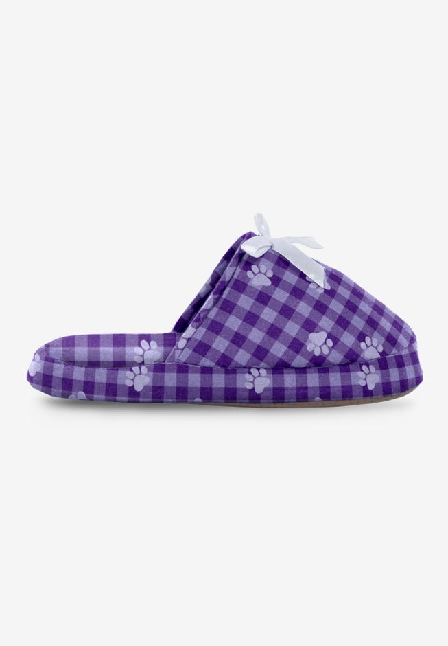 Dreams & Co.® flannel slipper image number 3