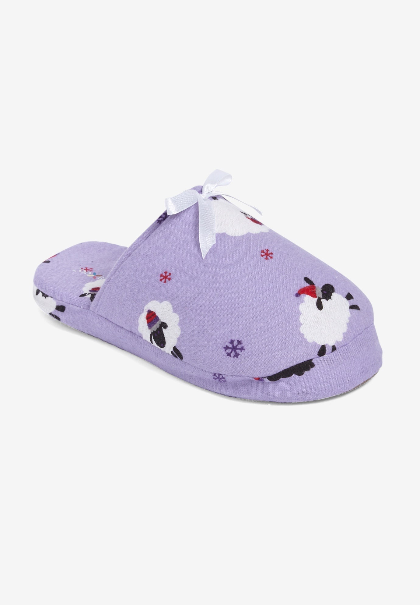 Dreams & Co.® flannel slipper image number 0