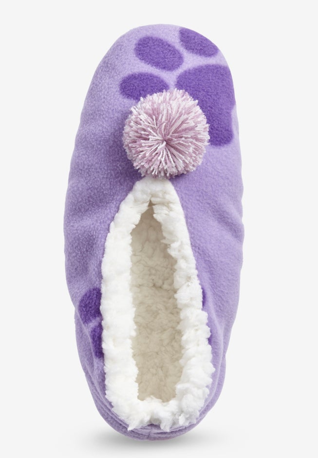Dreams & Co. ® Pom Pom Slipper image number 4