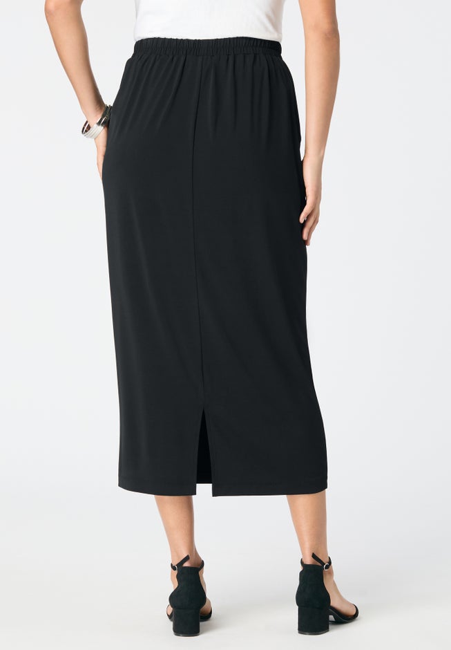 Ultrasmooth® Fabric Midi Skirt image number 1