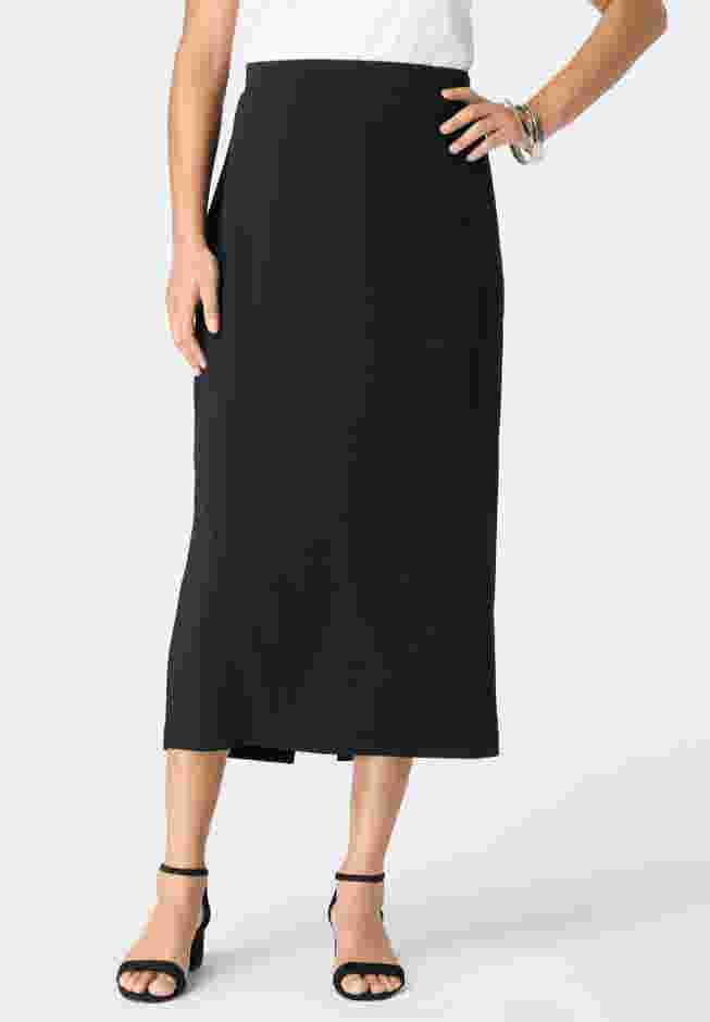 Ultrasmooth® Fabric Midi Skirt image number 0