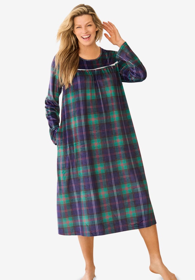 Only Necessities® Velour Gown image number 0