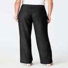 Plus Size Crepe Trouser Pant image number null