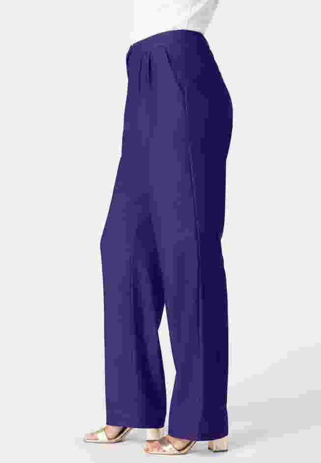 Plus Size Crepe Trouser Pant image number 2