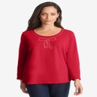 Sparkle Bow Tee image number null