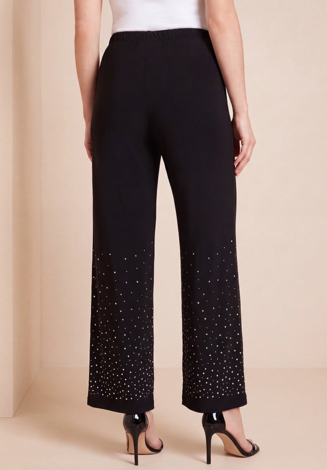Ultrasmooth&reg; Fabric Wide-Leg Pant image number 1