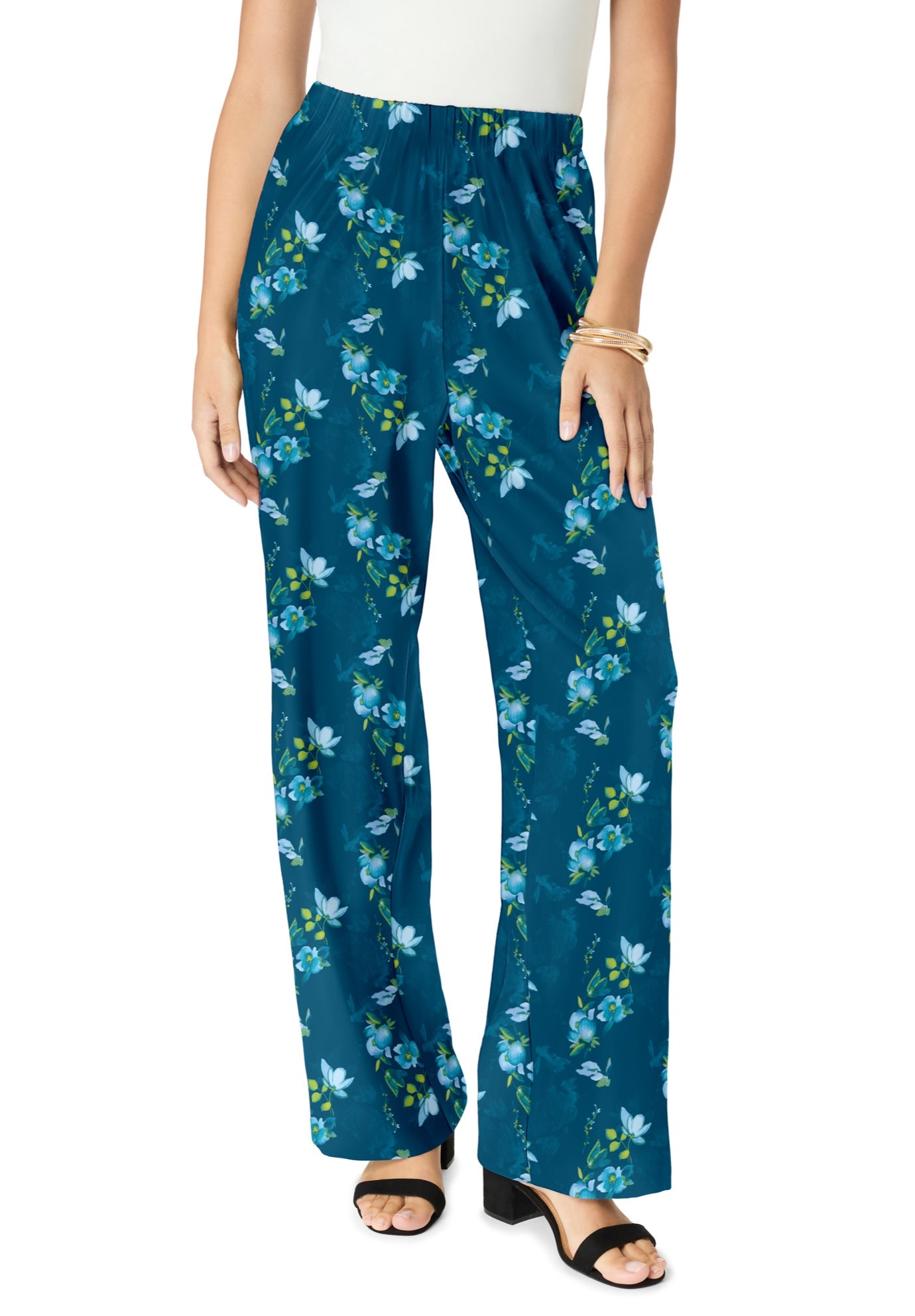 Ultrasmooth® Fabric Wide-Leg Pant image number 1