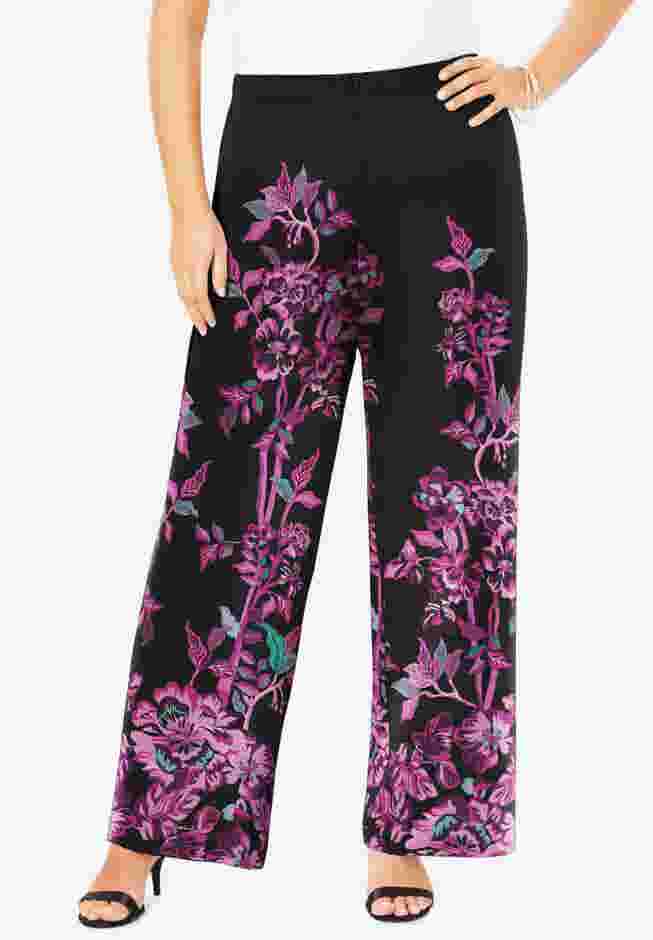 Ultrasmooth® Fabric Wide-Leg Pant image number 0