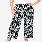 Ultrasmooth&reg; Fabric Wide-Leg Pant image number null