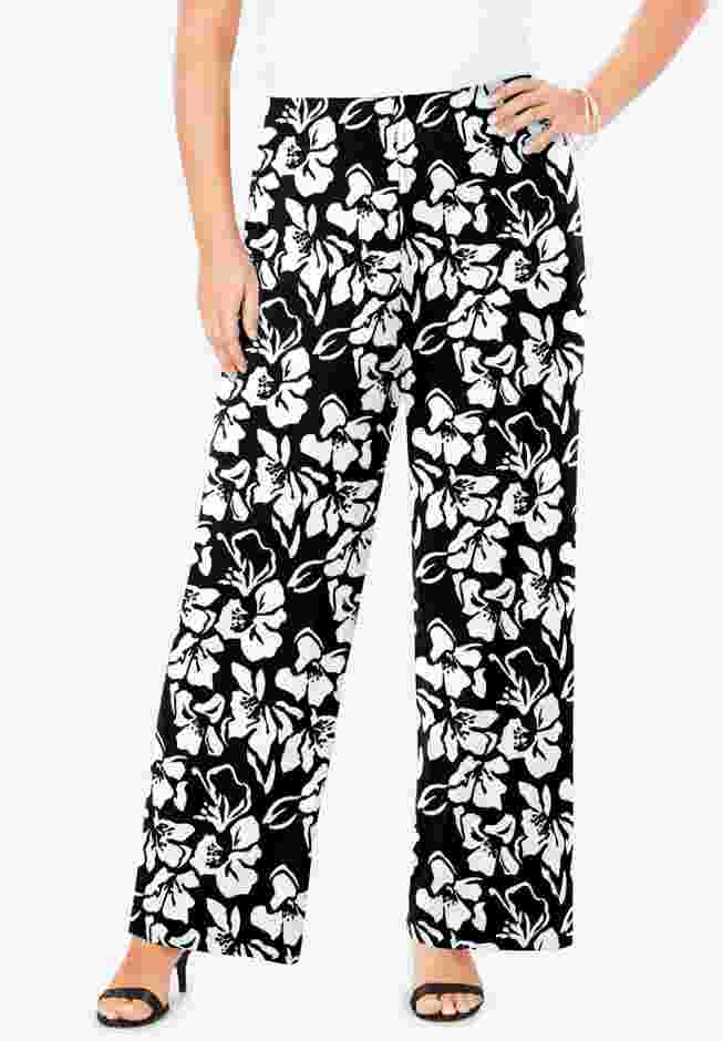 Ultrasmooth® Fabric Wide-Leg Pant image number 0