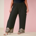 Ultrasmooth&reg; Fabric Wide-Leg Pant image number null