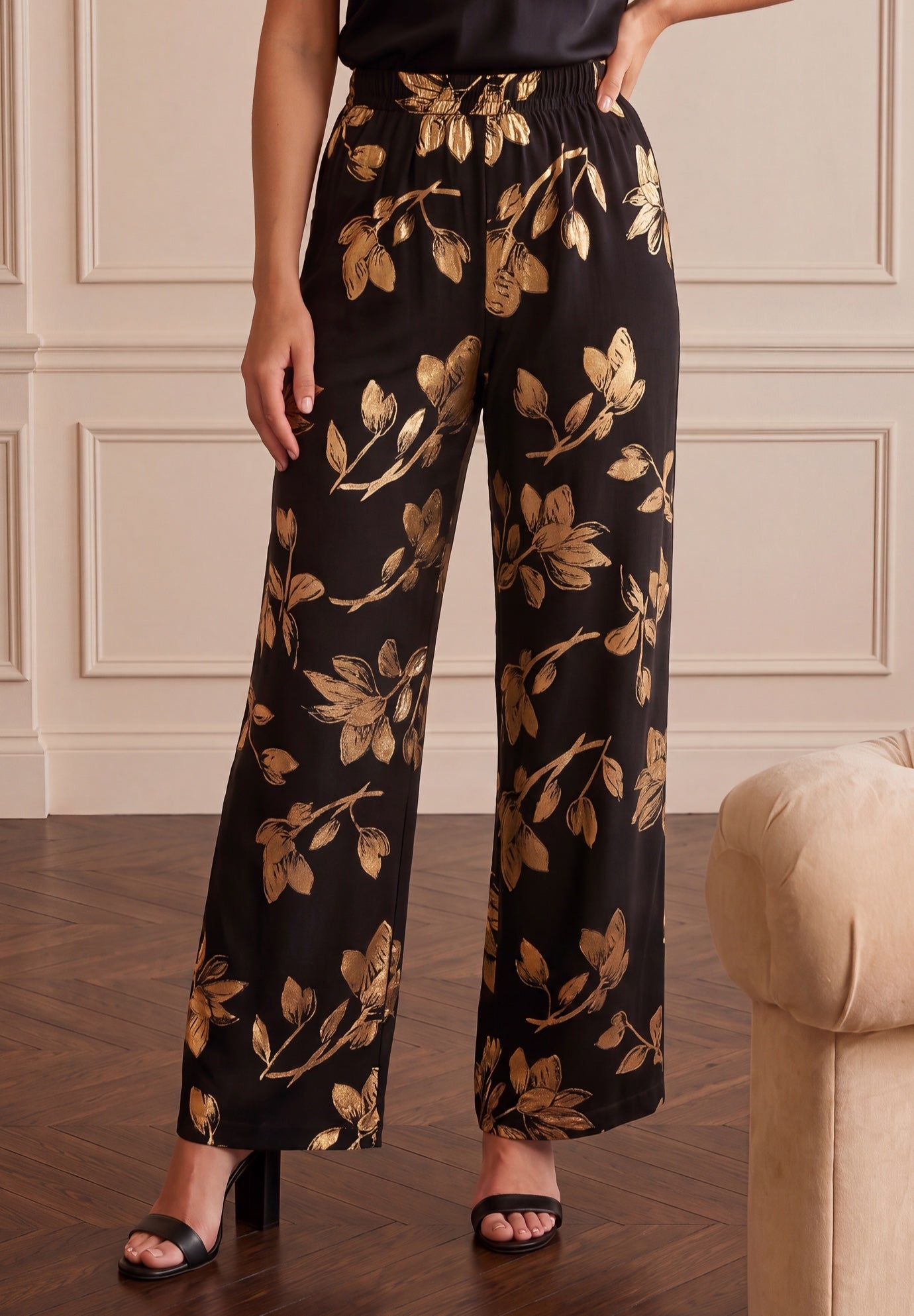 Ultrasmooth&reg; Fabric Wide-Leg Pant image number 0