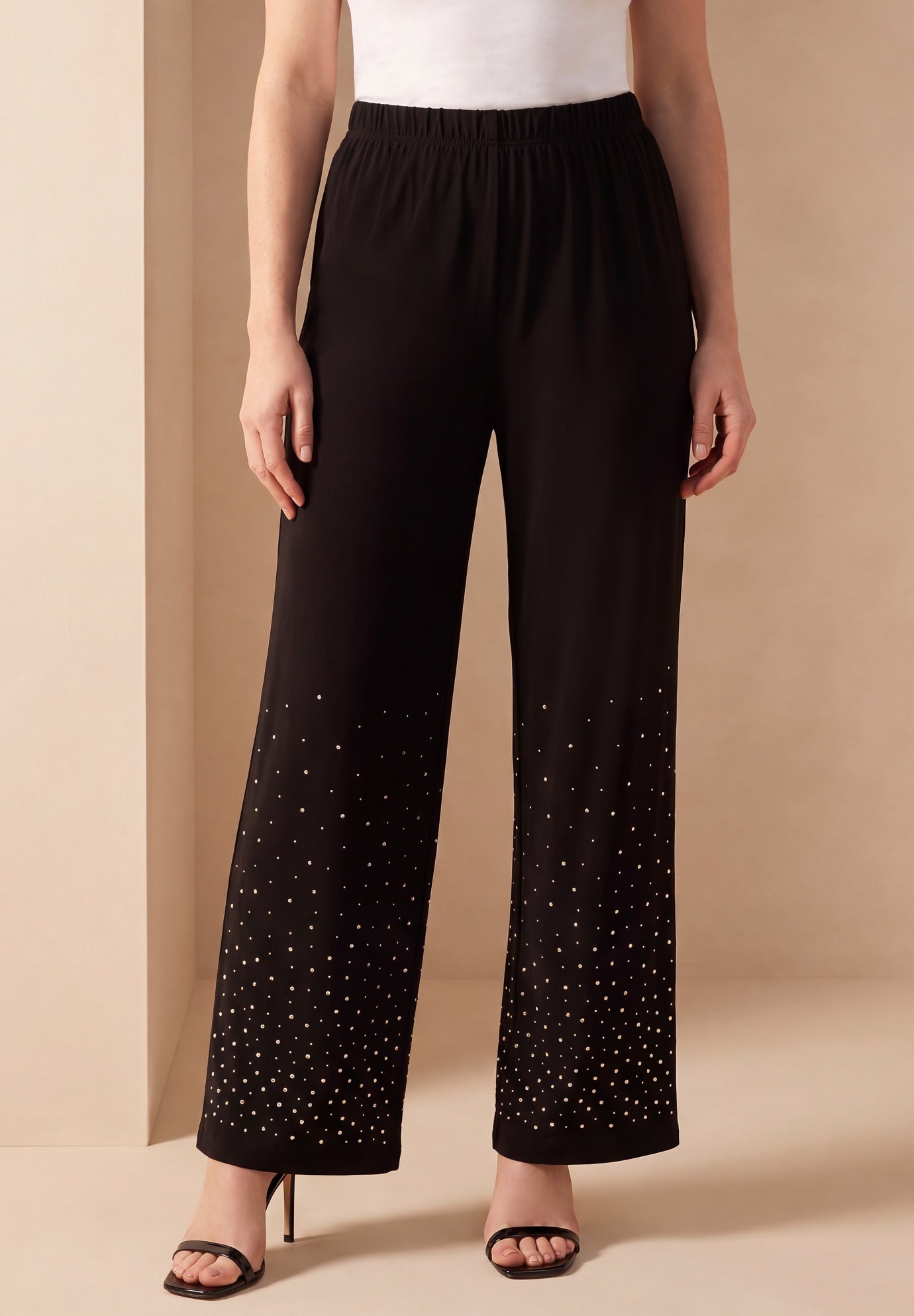 Ultrasmooth&reg; Fabric Wide-Leg Pant image number 0