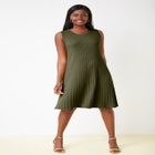 2-Piece Sweater Jacket Dress image number null