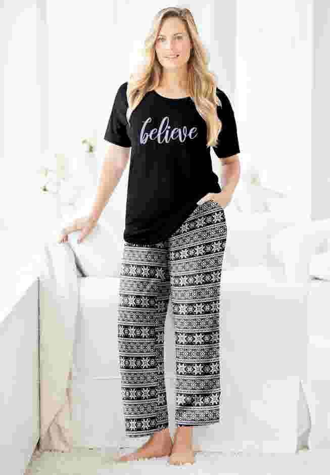 Knit Sleep Pant image number 6