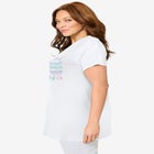 Soft PJ Tunic Tee image number null