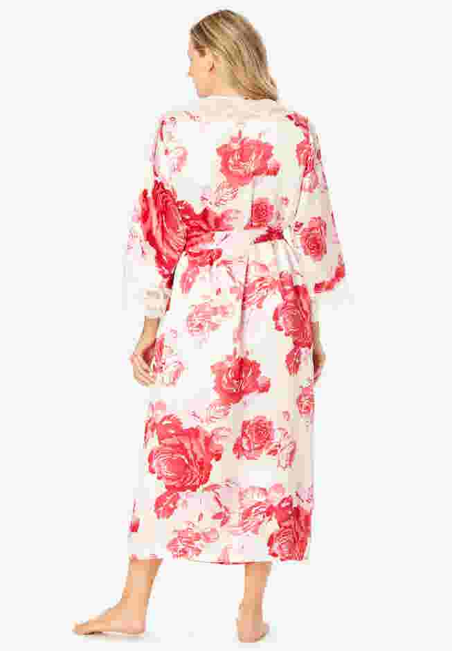 The Luxe Satin Long Peignoir Set image number 1