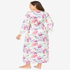 The Luxe Satin Long Peignoir Set image number null