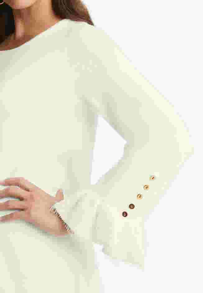 Lace Cuff Pullover image number 3