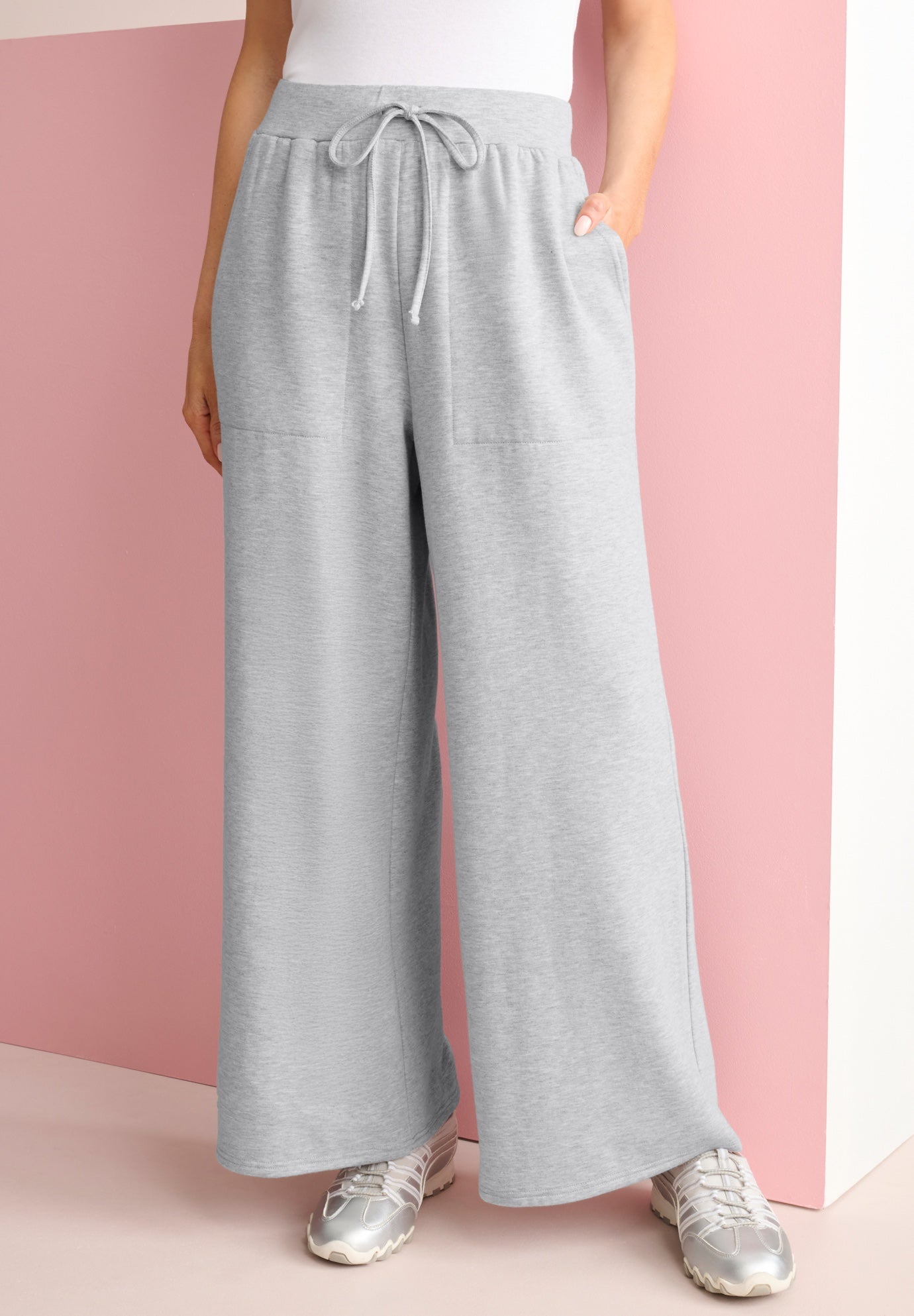 Comfort+ Fleece Flared Sweatpants image number 0
