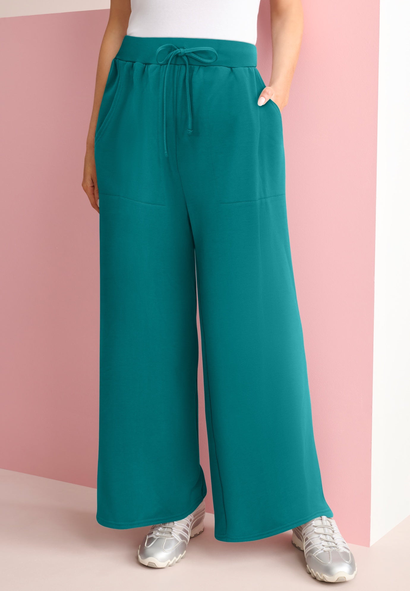 Comfort+ Fleece Flared Sweatpants image number 0