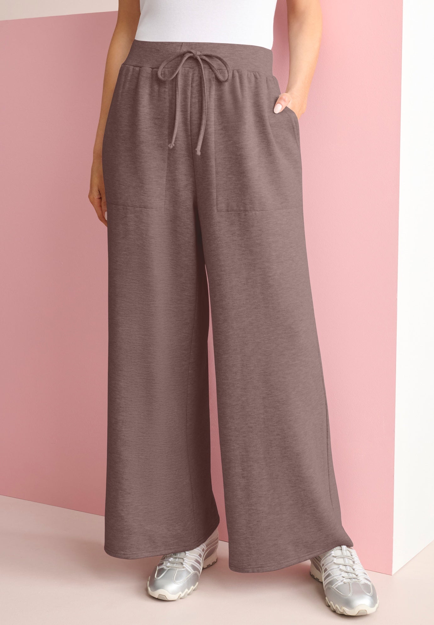 Comfort+ Fleece Flared Sweatpants image number 0