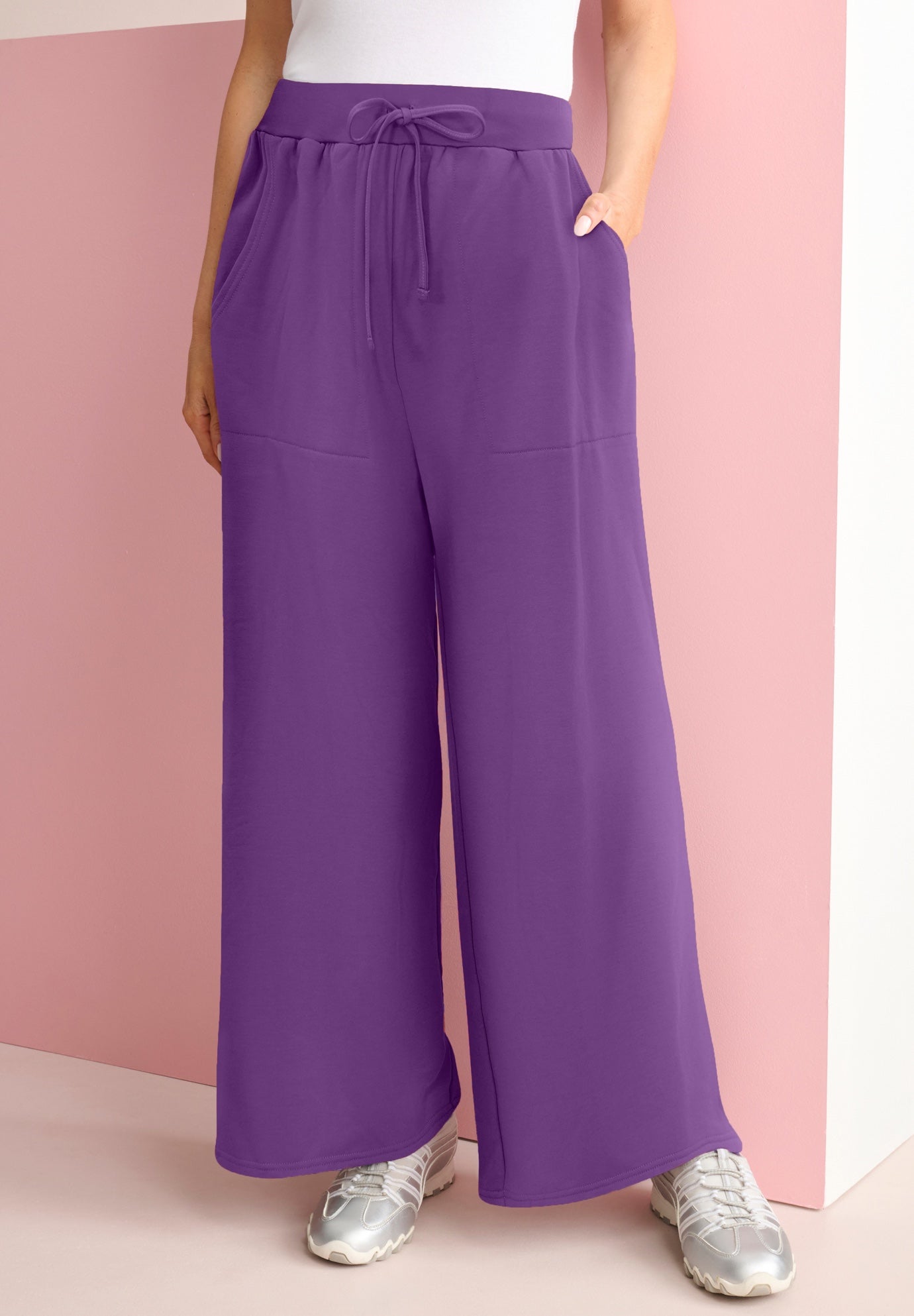 Comfort+ Fleece Flared Sweatpants image number 0