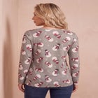 Plus Size Ultimate Long Sleeve V Neck Tee image number 1