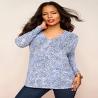 Ultimate Long Sleeve V Neck Tee image number null