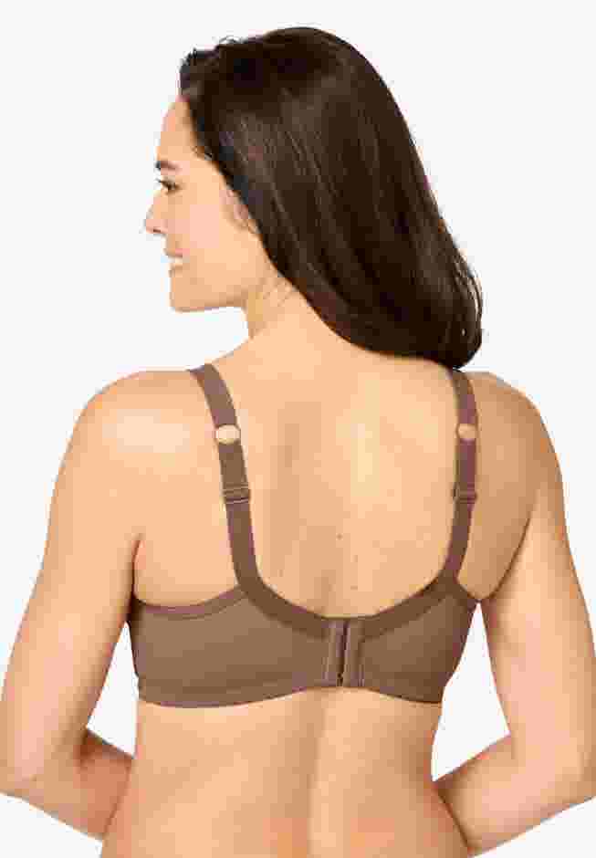 Full Coverage Mesh Side Wire Bra image number 1