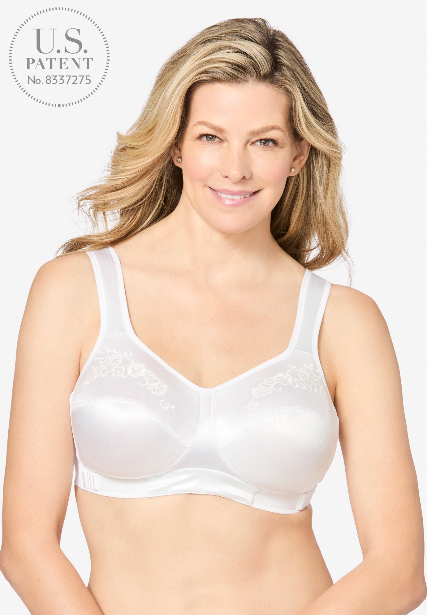 The Embroidered Custom Fit Bra image number 0