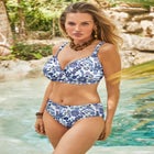 Ruler Bra Sized Underwire Bikini Top image number null