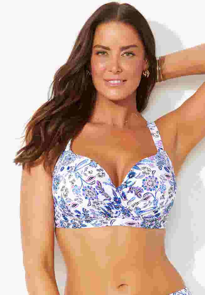 Ruler Bra Sized Underwire Bikini Top image number 0
