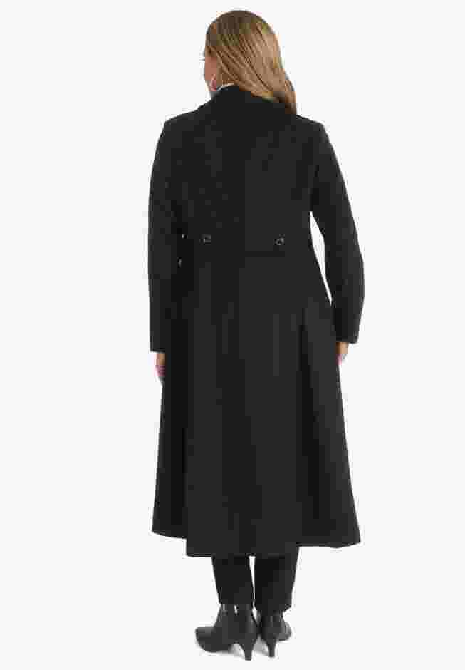 Trapeze Wool-Blend Coat image number 1