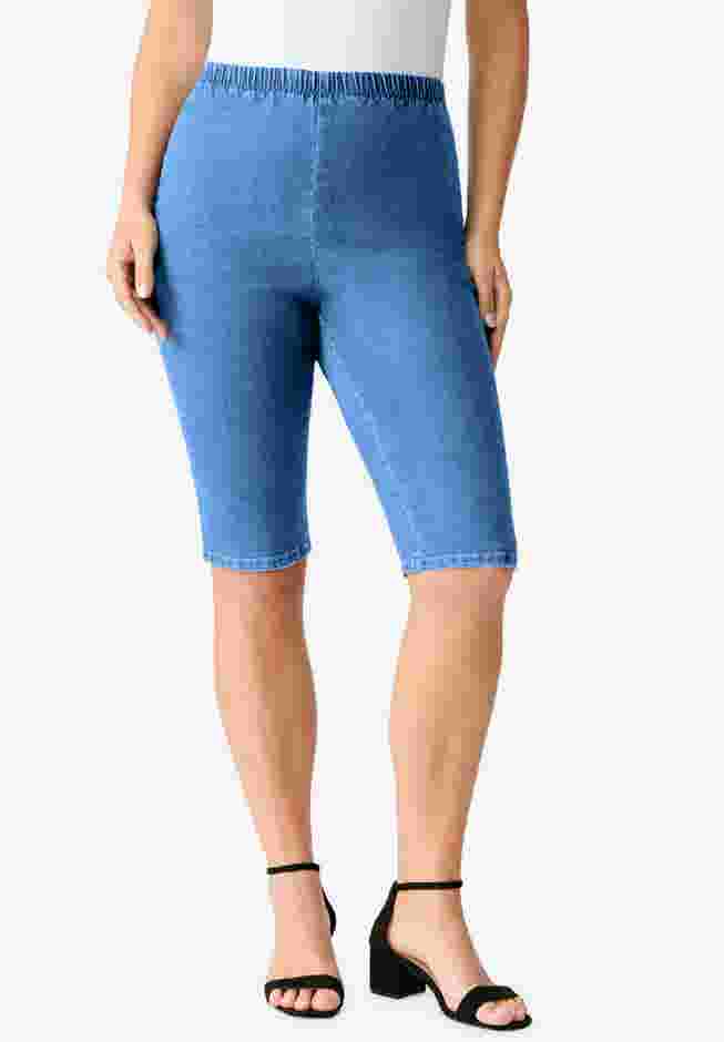 Comfort Stretch Bermuda Jean Short image number 0