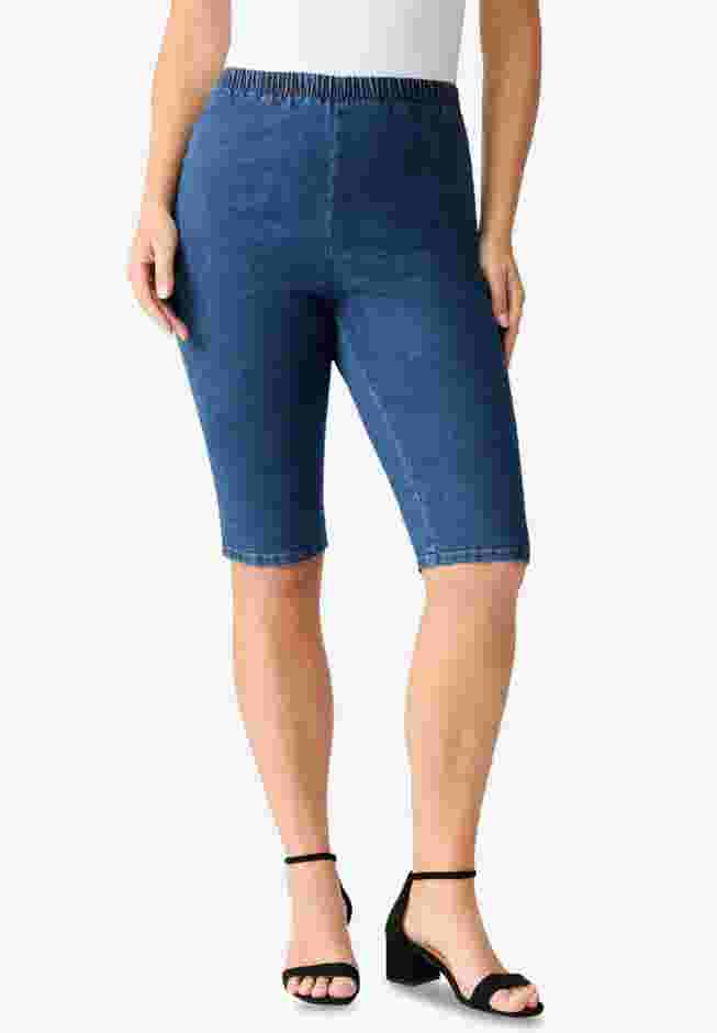 Comfort Stretch Bermuda Jean Short image number 0