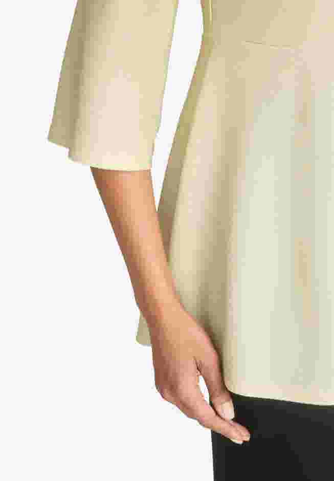 Shimmer Peplum Top image number 3