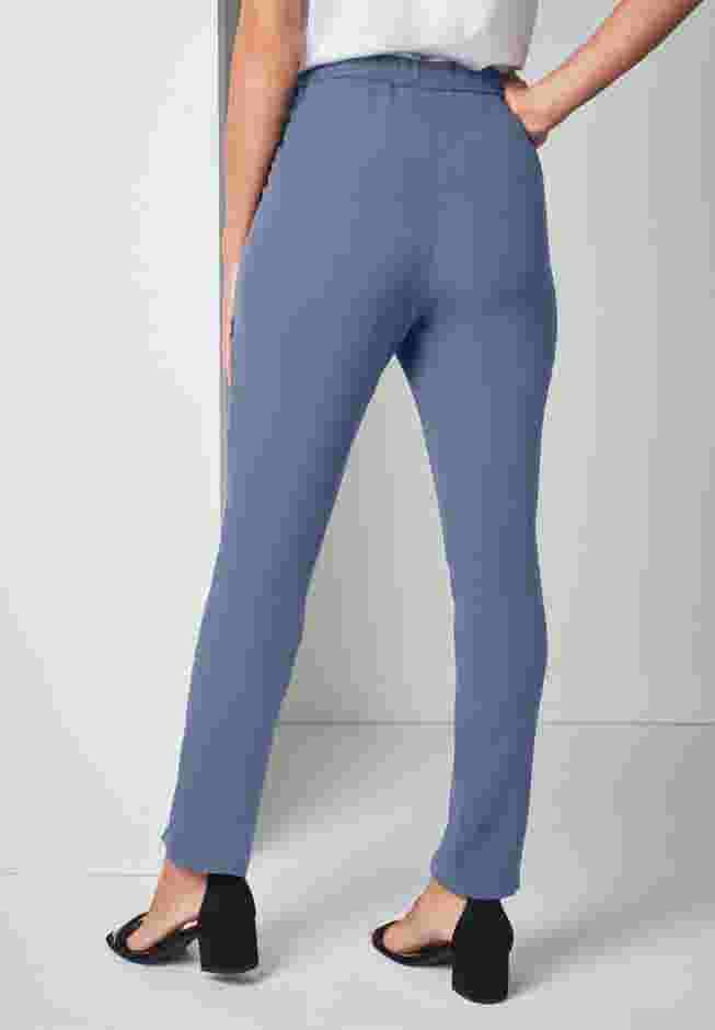 Bi-Stretch Slit Front Ankle Pant image number 1