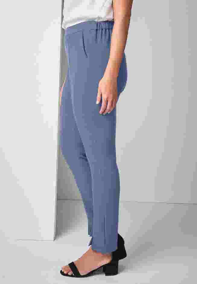 Bi-Stretch Slit Front Ankle Pant image number 2